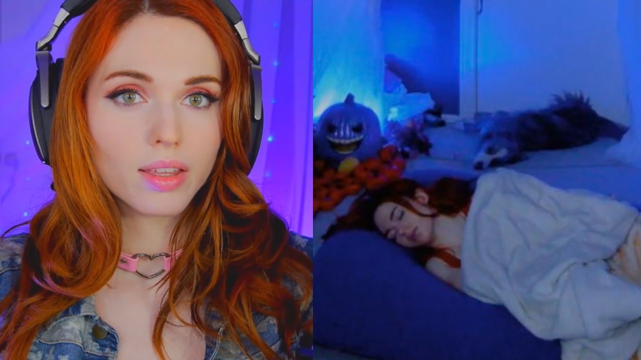 Amouranth influencer que gana dinero por dormir