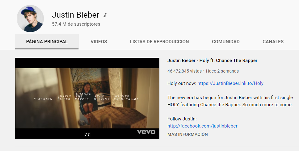 BLACKPINK estÃ¡ por superar a Justin Bieber en YouTube y tener mÃ¡s suscriptores