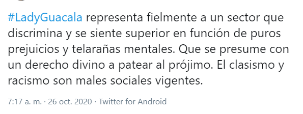 Lady Guácala mujer que discrimina a hombres de Oaxaca