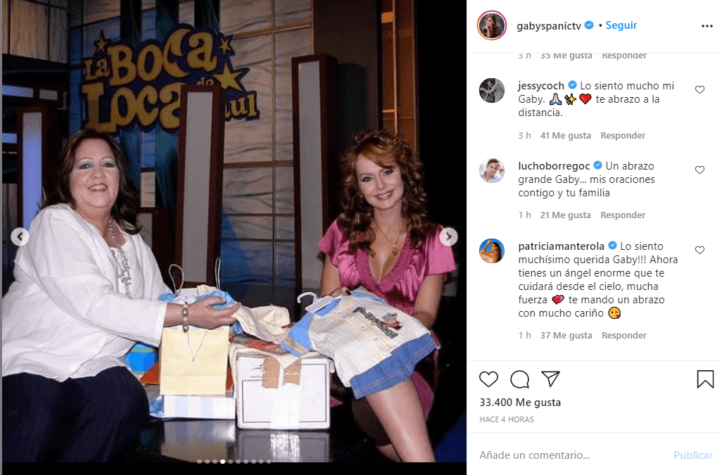 Muere la mamá de Gabriela Spanic