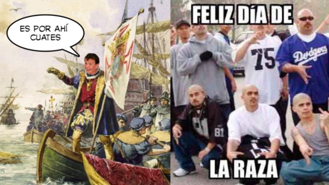 memes dÃ­a de la raza