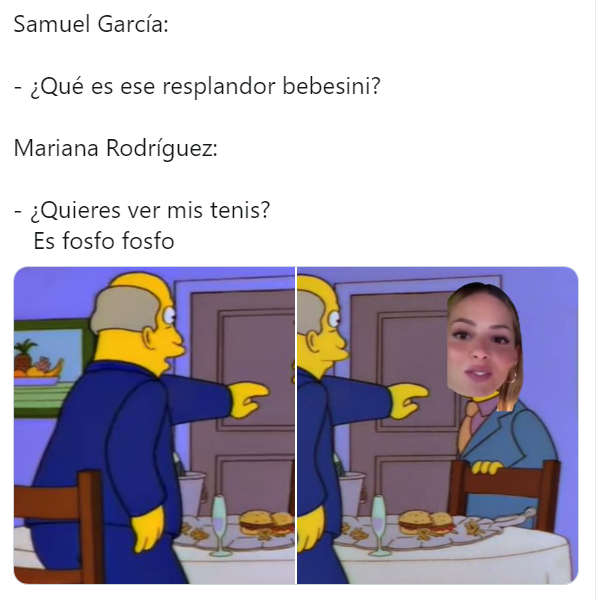 Mejores memes de Mariana Rodriguez ignorando a Samuel Garcia con el fosfo fosfo