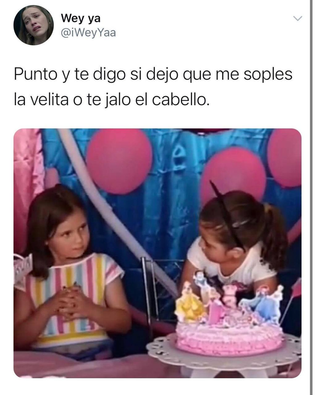La niña del pastel memes
