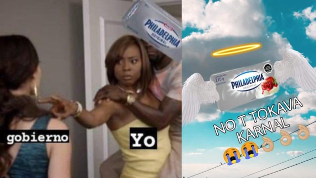Memes tras la prohibicion del queso en Mexico