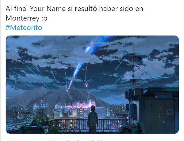 Meteorito atraviesa Monterrey porque diosito ya se hartó de que se casen entre primos