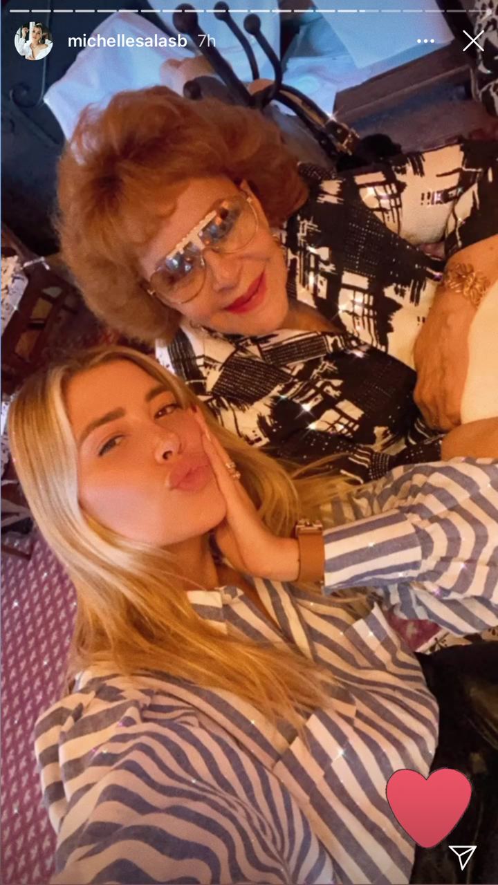Michelle Salas y Silvia Pinal se reencuentran