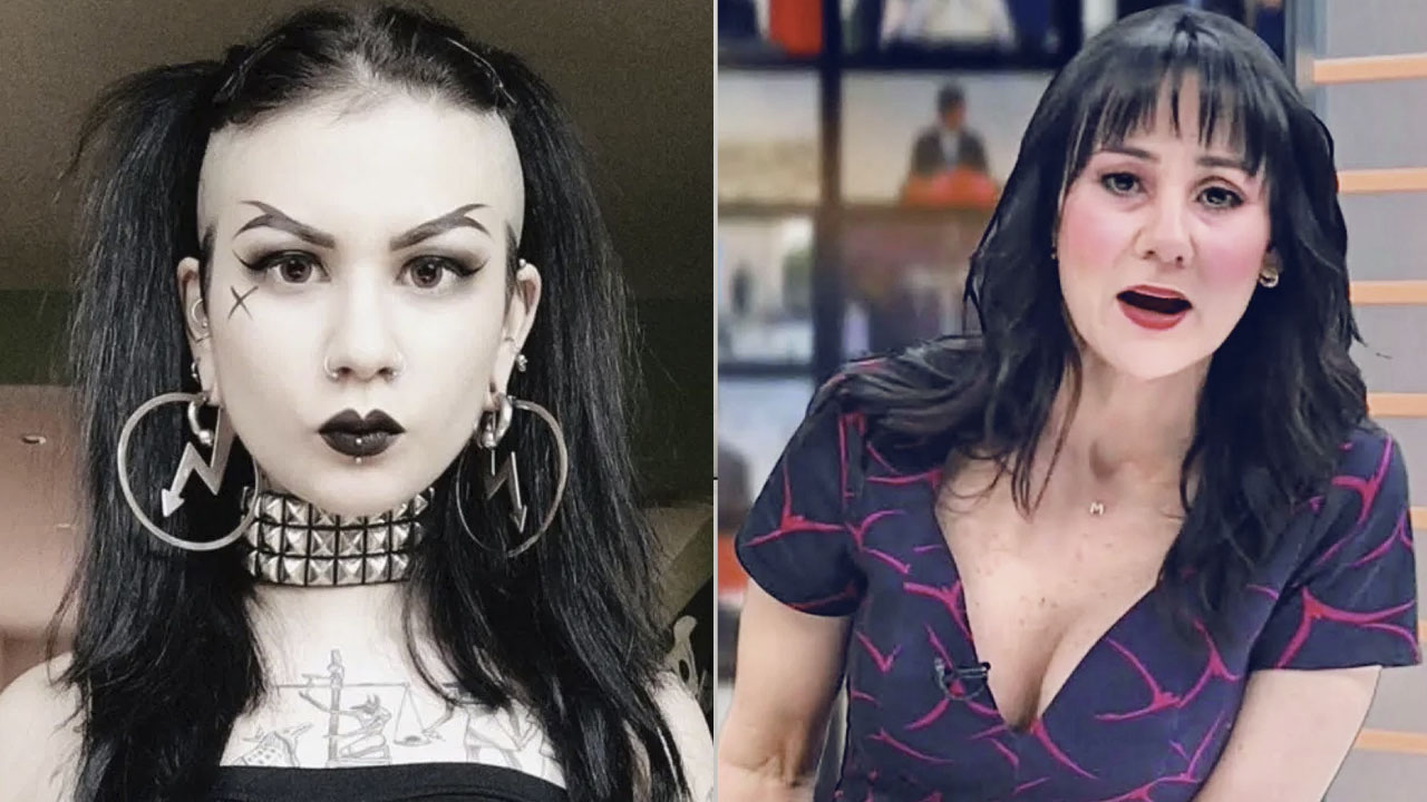 Esmeralda Pimentel con cabello corto