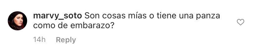 Comentario Instagram