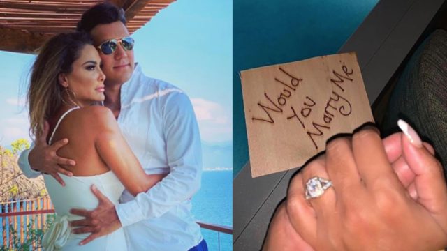 Ninel Conde Larry Ramos anillo