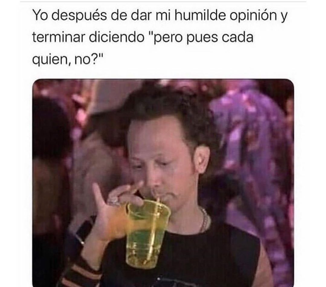 meme pero pues cada quien