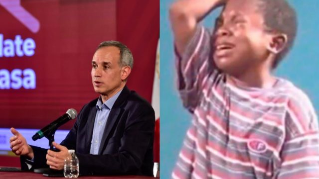 Lopez Gatell covid-19 meme niño llorando