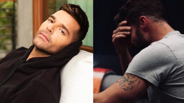 Ricky Martin llora