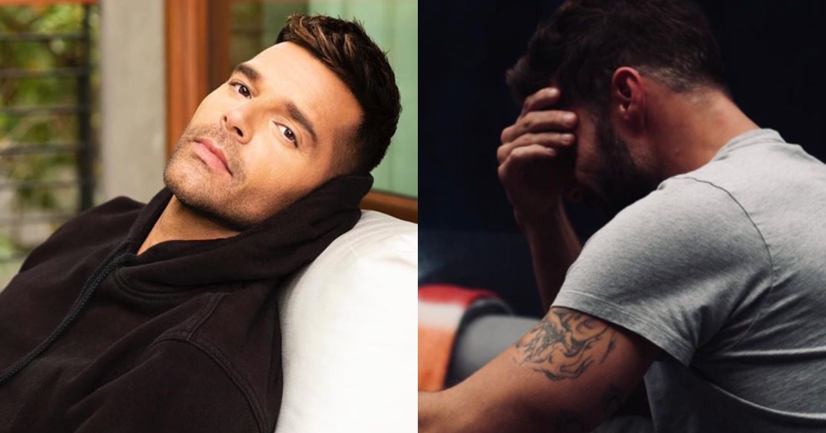 Ricky Martin llora