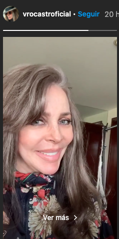 Verónica Castro sin maquillaje