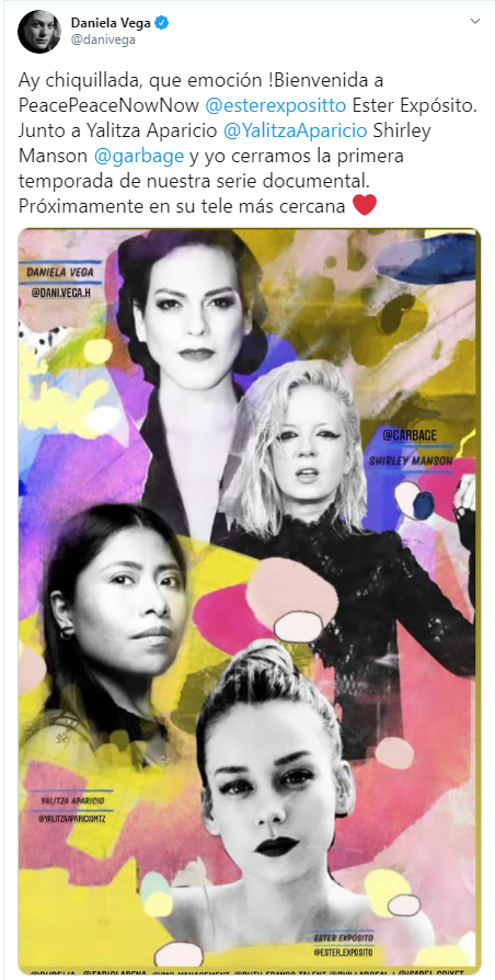 Daniela Vega, Yalitza Aparicio y Ester Exposito en un documental