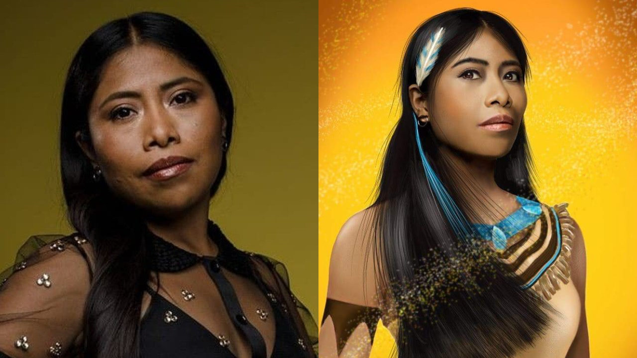 Yalitza Aparicio se transforma en Pocahontas y luce hermosa