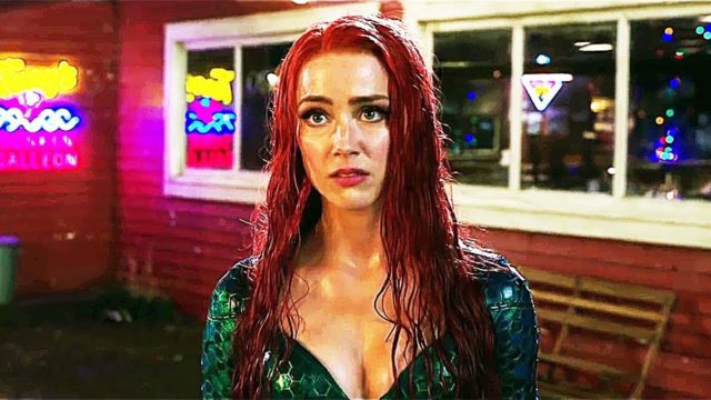 Amber Heard triste pos firmas para que deje Aquaman 2