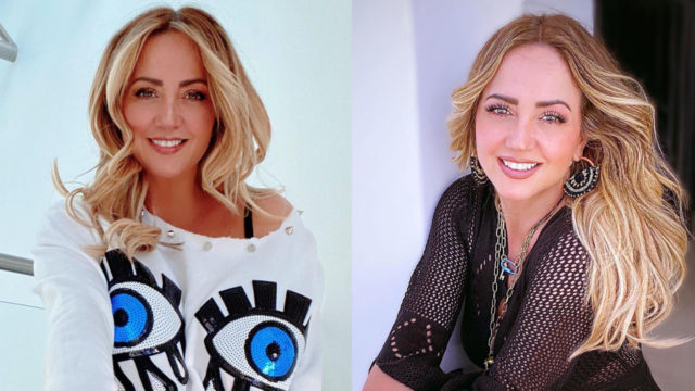 Andrea Legarreta disfruta la vida