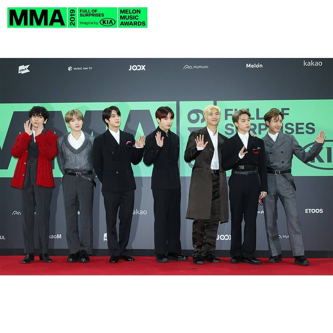 BTS confirma asistencia a los MMA