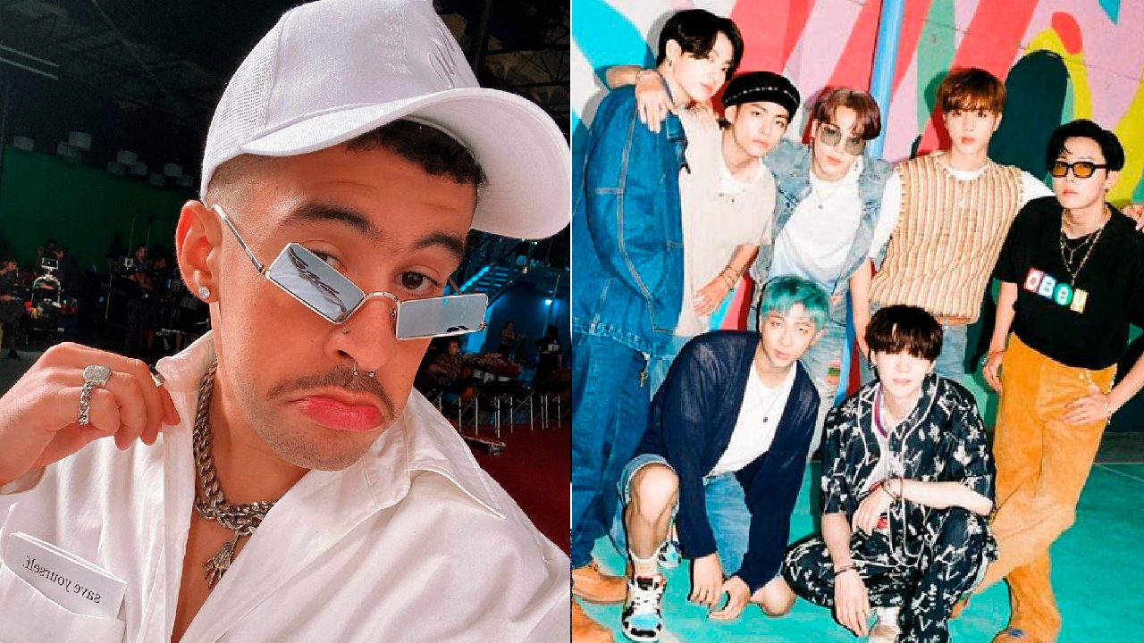 Bad Bunny con BTS