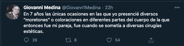 Giovanni Medina asegura que los moretones de Ninel Conde son por cirugías