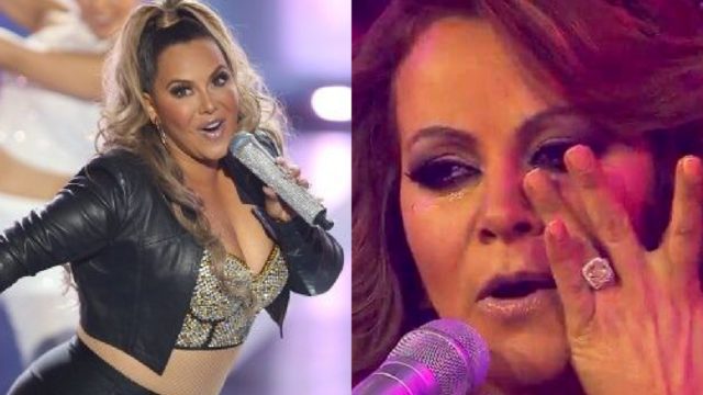 Jenni rivera llorando porque la Chiquis se quitó el apellido