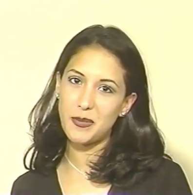 Cynthia Urías de joven