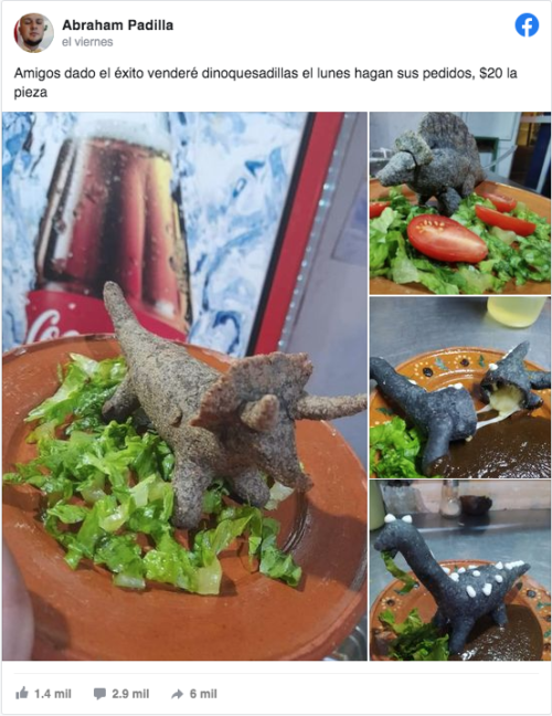Dinoquesadilla en saltillo coahuila