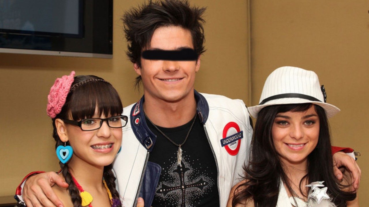 Violeta Isfel Eleazar Gomez y Danna Paola juntos