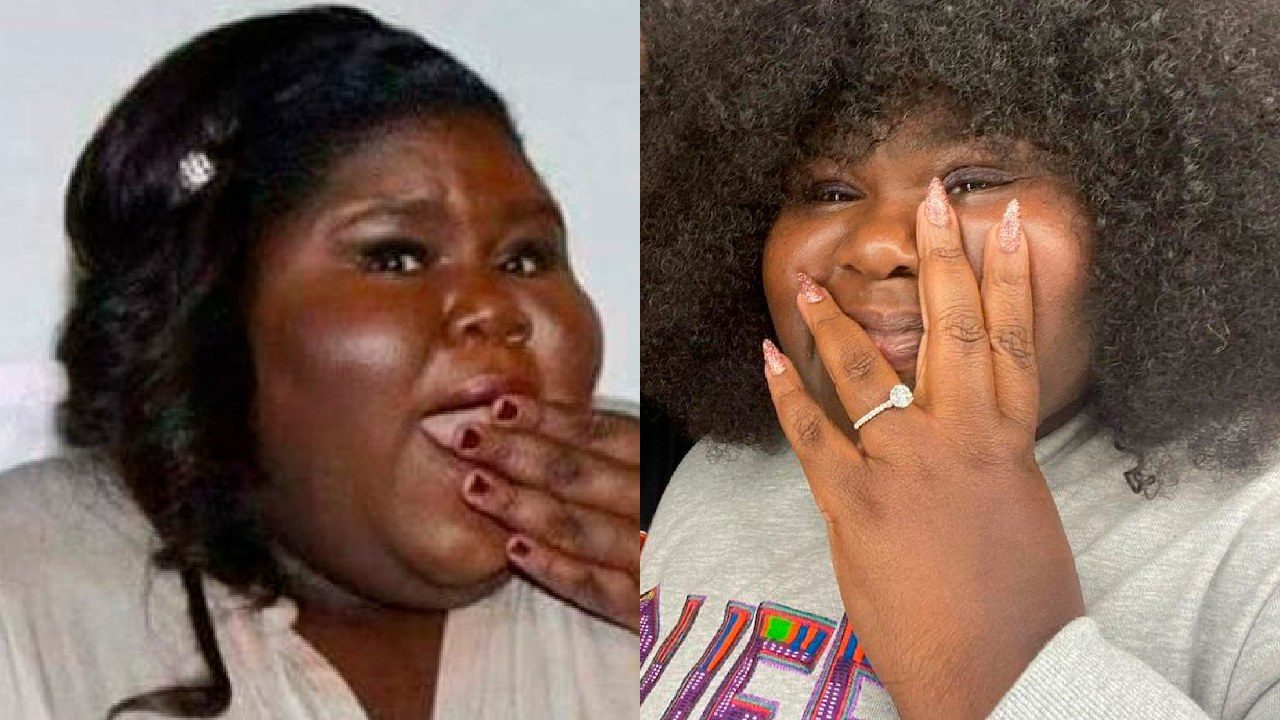 Gabourey Sidibe presume anillo de compromiso con Brandon Frankel
