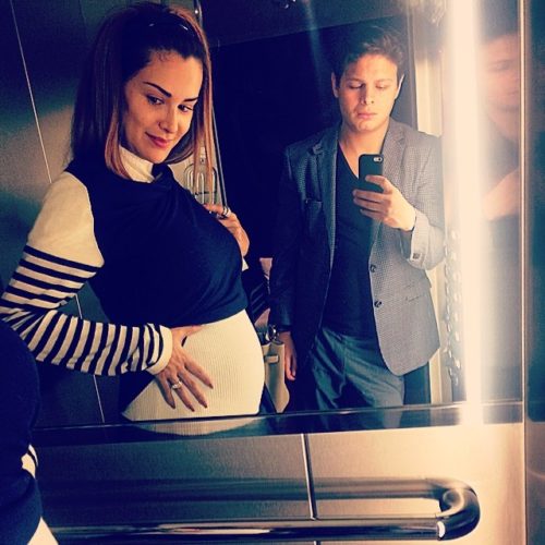 Ninel Conde embarazada con Giovanni Medina