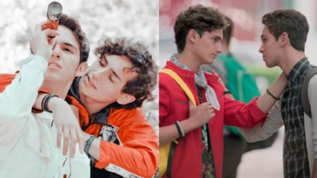 Joaquín Bondoni y Emilio Osorio como Aristemo