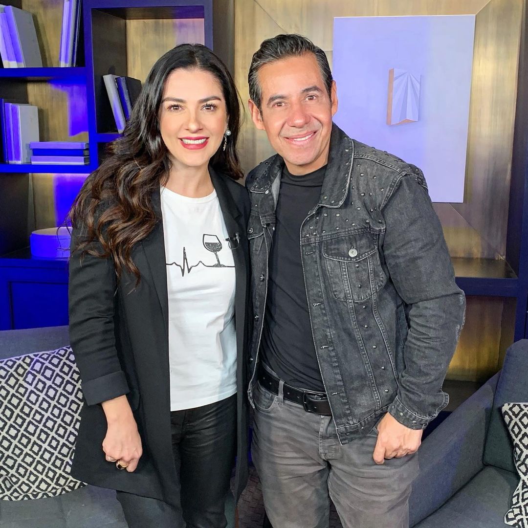 Lidia Avila con Jordi Rosado