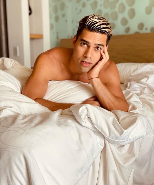 Lalo Brito sin ropa en instagram