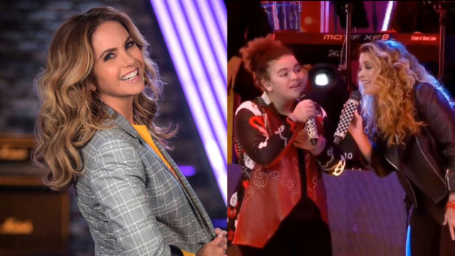 Lucero presumio el talento de su hija