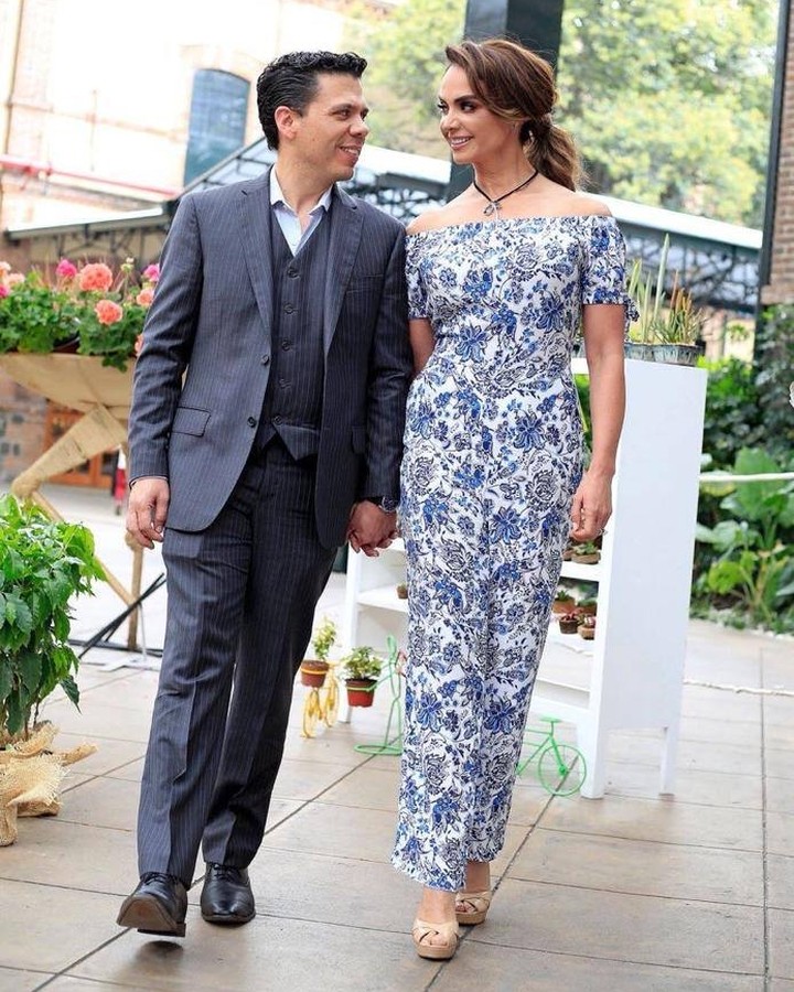 Lupita Jones y su novio