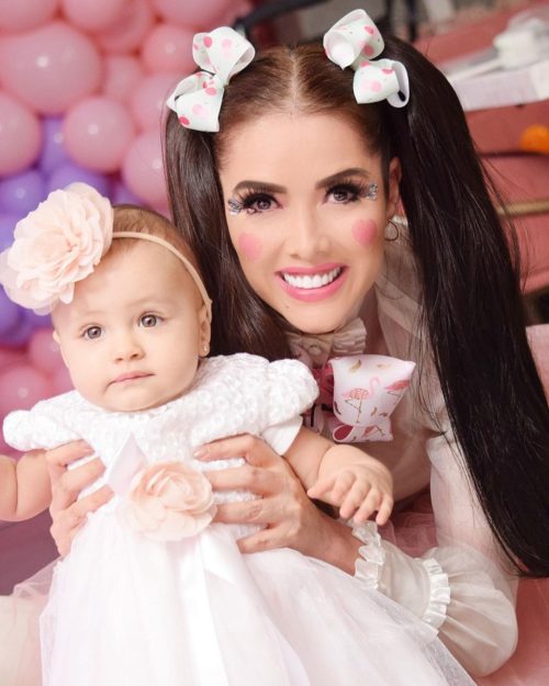 Marlene Favela y su hija bella