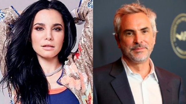 Martha Higareda y Alfonso Cuarón