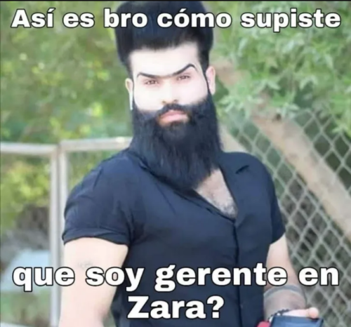 Meme gerente de Zara