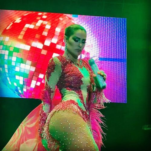 Ninel Conde en unos de sus conciertos