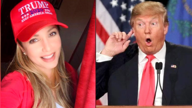 Paty Navidad etiqueta twitter Trump