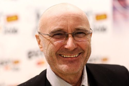 Phil Collins sonriente en instagram