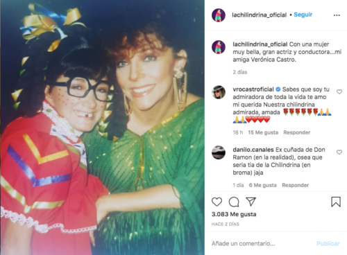 La chilindrina con verÃ³nica castro