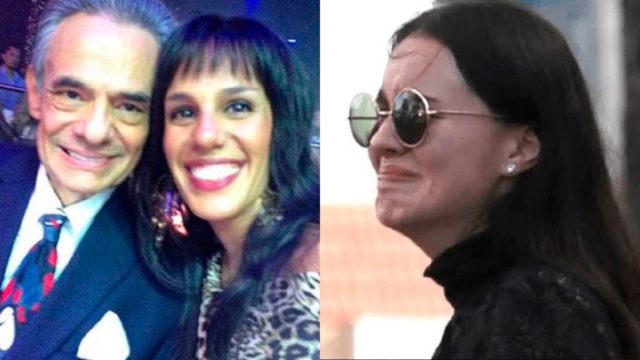 Sarita Sosa llorando por el testamento de José José
