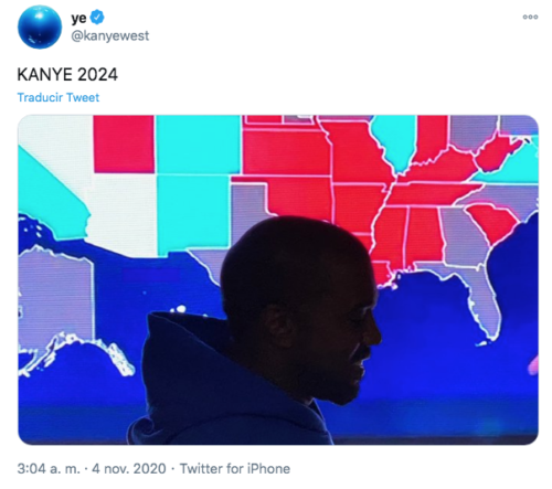 Kanye West anuncia candidatura para 2024