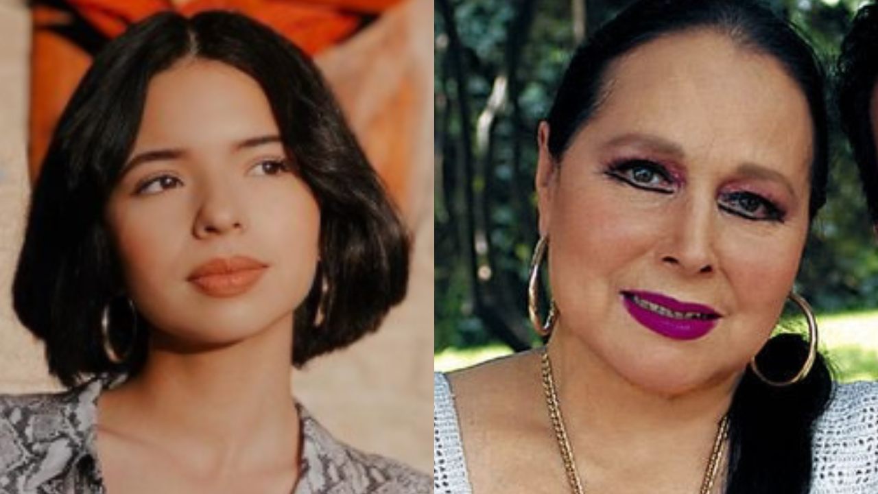 Ángela Aguilar transmite en vivo funeral de Flor Silvestre