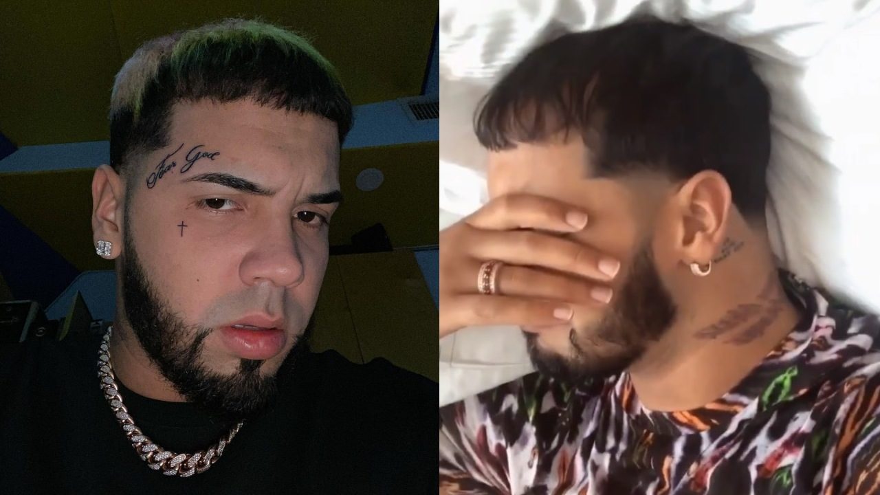 Anuel AA llora