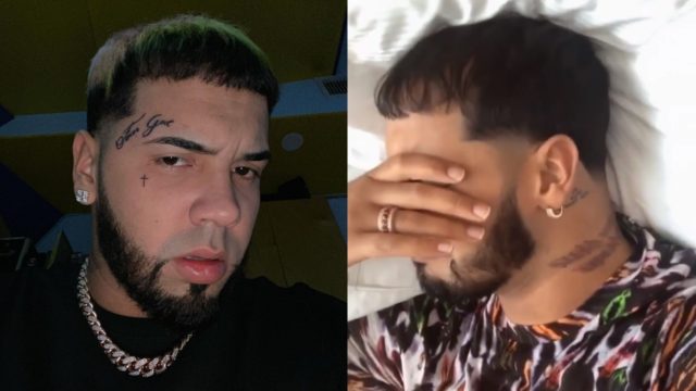 Anuel AA llora
