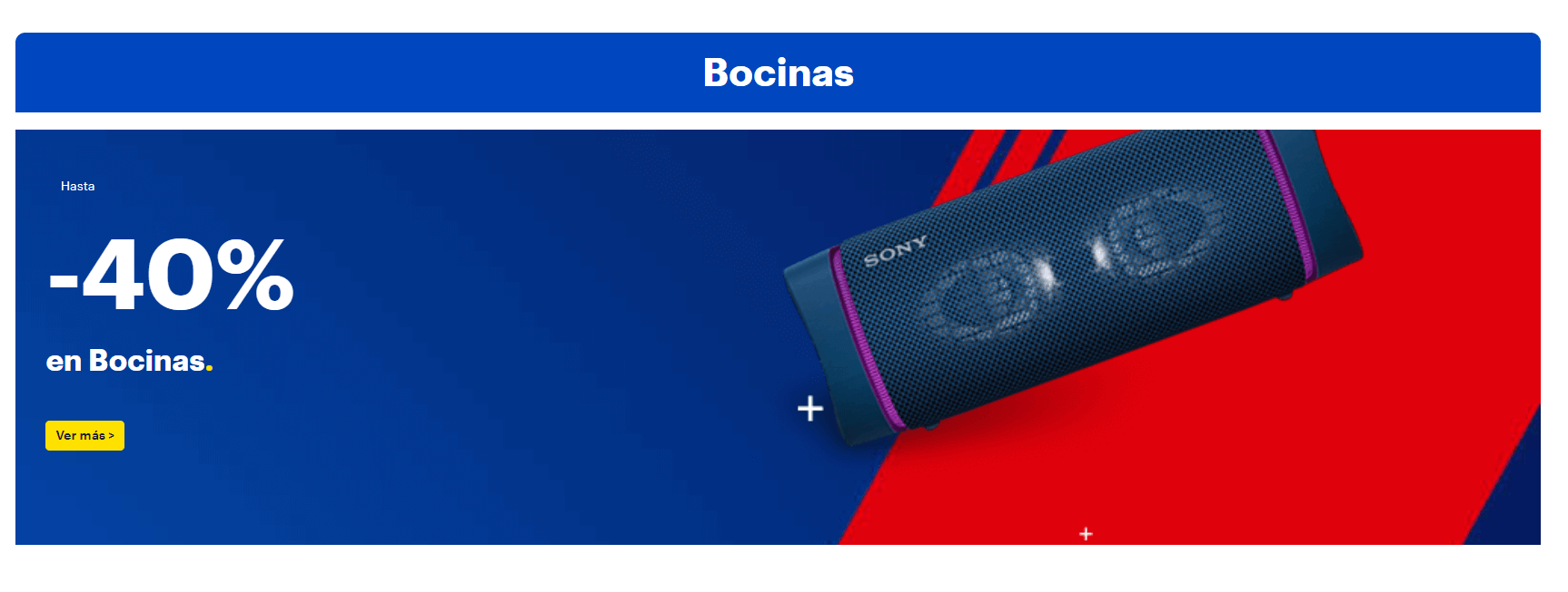 Todo lo que necesitas para festejar en fin de año bocinas