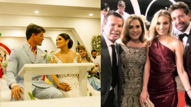Michelle Escalle Odalis Gomez boda famosos